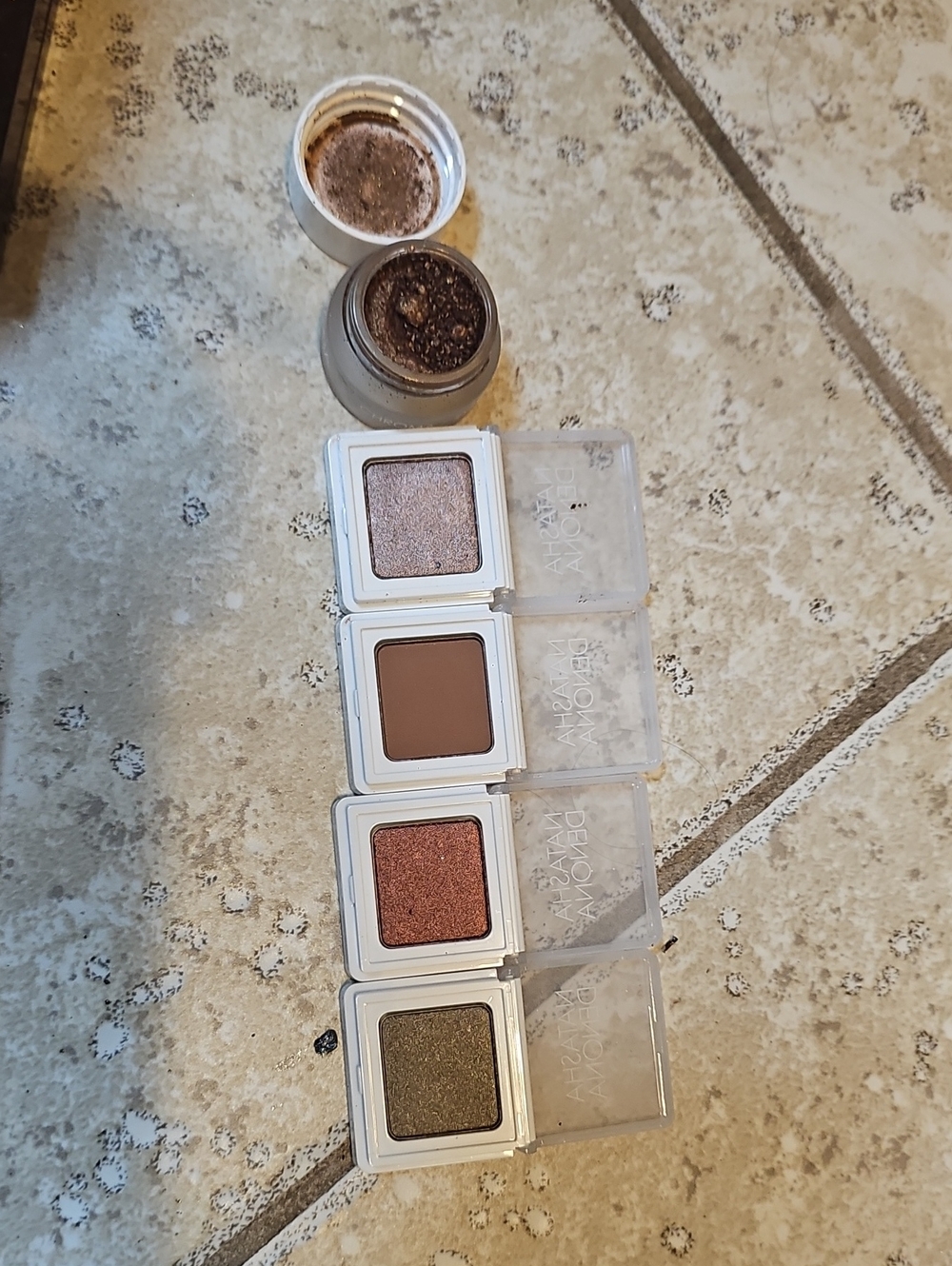 Natasha Denona Eyeshadow and Shimmer Eyeshadow Set - Brown & Multi-Shade Palette